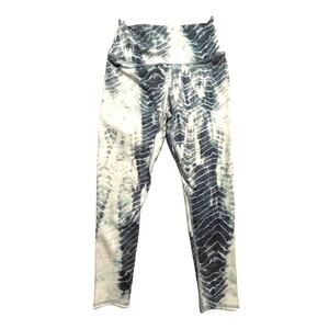 Evolution & Creation Brianna Legging M Abstract Print Comfy Cozy 25" Inseam EUC